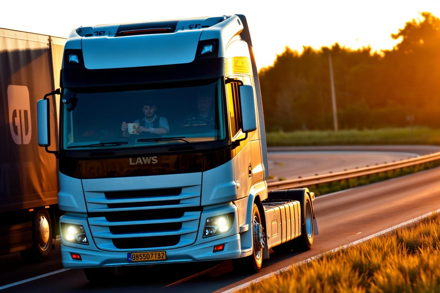 Vrachtwagen op de snelweg — Code 95 verlengen 2026